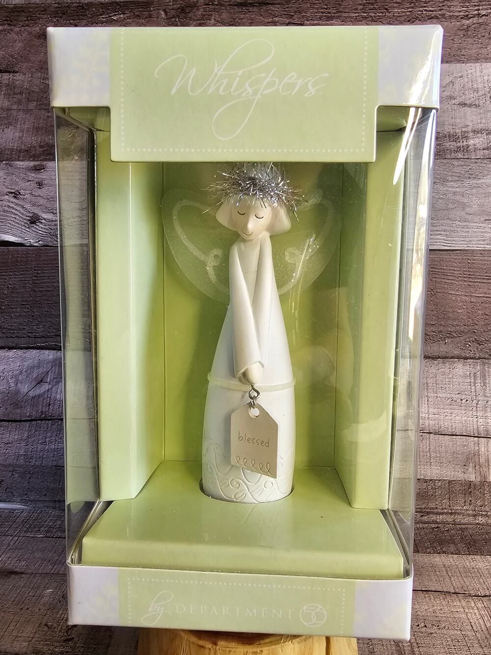 2009 Department 56 JOY Whispers Angel Figurine NEW